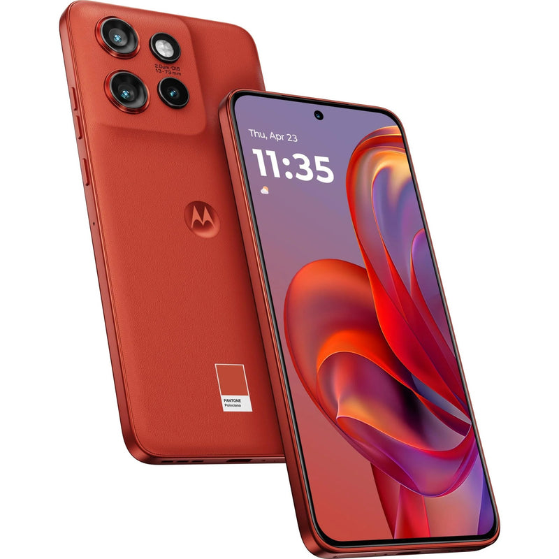 Motorola EDGE 50 NEO 5G 256GB- Pantone Poinciana*AU STOCK*,6.4',OLED,12GB/256GB,50MP/32MP,Water Protection,4310mAh,2Years Warranty