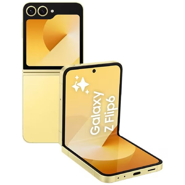 Samsung Galaxy Z Flip6 5G 512GB - Yellow (SM-F741BZYEATS)*AU STOCK*, 6.7', Full HD+, 120Hz, 12GB/512GB, 50MP/10MP, Single SIM + eSIM, 4000mAh, 2YR