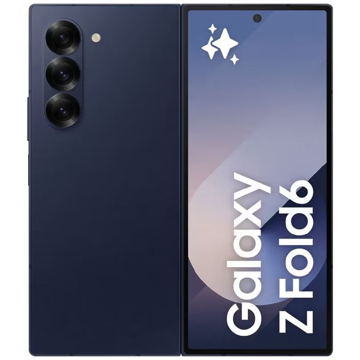 Samsung Galaxy Z Fold6 5G 256GB - Navy (SM-F956BDBAATS)*AU STOCK*, 7.6', QXGA+, 120Hz, 12GB/256GB, 50MP/10MP, Single SIM + eSIM, 4400mAh,2YR