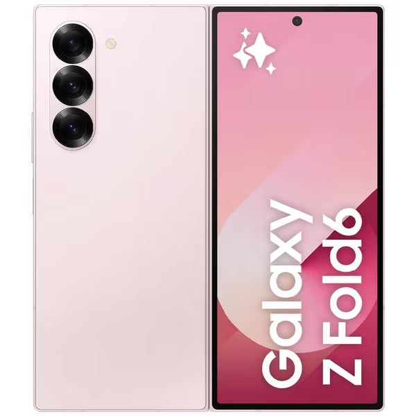 Samsung Galaxy Z Fold6 5G 512GB - Pink (SM-F956BLIEATS)*AU STOCK*, 7.6', QXGA+, 120Hz, 12GB/512GB, 50MP/10MP, Single SIM + eSIM, 4400mAh,2YR