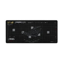 ASUS ROG SCABBARD II XXL Edition 20 Gaming Mouse Pad, Extended Size (900x400mm) Water/Oil/Dust Respellent, Anti-Fray, Soft Cloth With Rubber Base