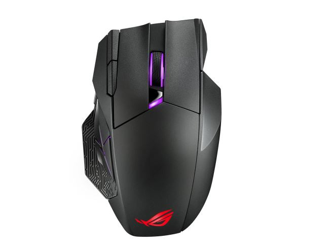 ASUS ROG Spatha X Gaming Mouse 19,000 dpi,Exclusive Push-Fit Switch Sockets, ROG Micro Switches, ROG Paracord and Aura Sync RGB lighting