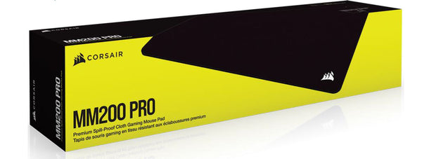 Corsair MM200 PRO Premium Spill-Proof Cloth Gaming Mouse Pad � Heavy XL - 450mm x 400mm surface, Black Surface