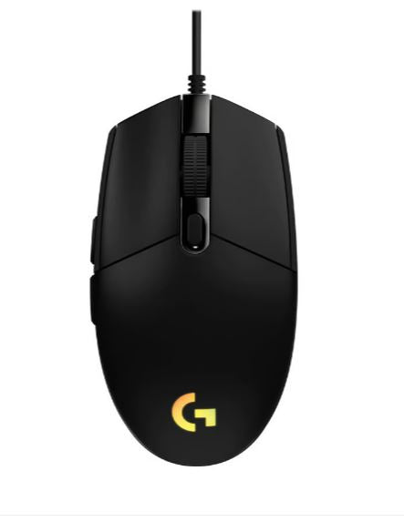 Logitech G203 LIGHTSYNC RGB 6 Button Gaming Mouse 200 â€“ 8,000 dpi USB data format: 16 bits/axis USB report rate:1000Hz (1ms) Microprocessor: 32-bitARM