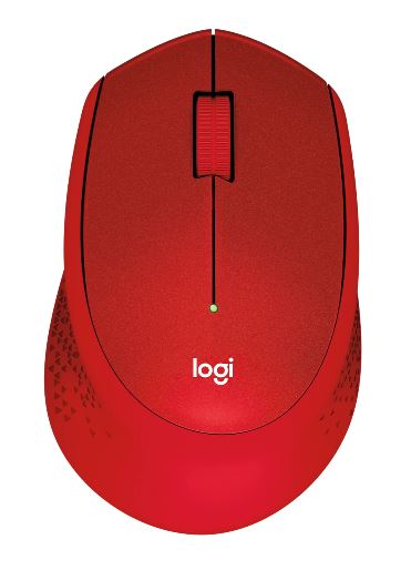 Logitech M331 SILENT PLUS  Wireless Mouse RED DPI (Min/Max): 1000Â±  1-Year Limited Hardware Warranty