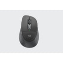 Logitech Signature Comfort Plus M850 L Wireless Bluetooth mouse, SmartWheel scrolling,Easy-Switch between up to 3 devices, Graphite, 910-007733