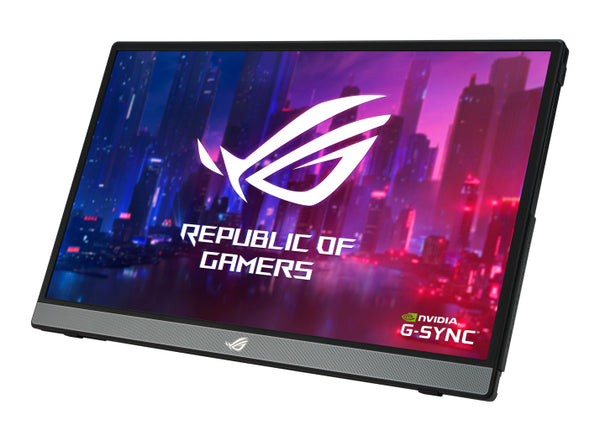 (FB BF) ASUS 15.6'  XG16AHPE Portable 144Hz Gaming Monitor FHD (1920 x 1080), 144 Hz, IPS panel, NVIDIA G-SYNC Compatible, non-glare, 7800 mAh