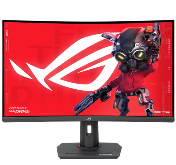 ASUS XG32WCS 32' ROG Strix USB Type-C Gaming Monitor, Curved, 180Hz (Above 144Hz), 1ms (GTG), Fast VA, Extreme Low Motion Blur Sync,