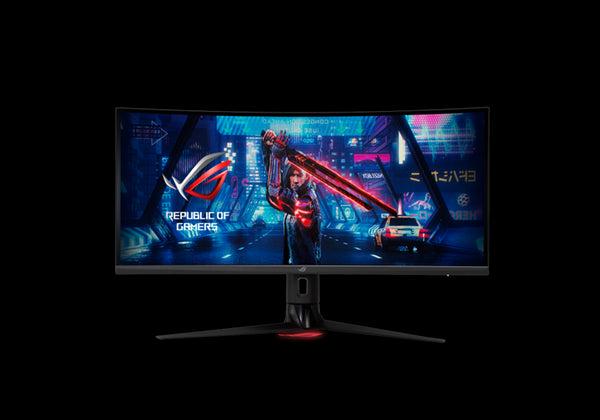 ASUS XG349C 34' ROG Strix Gaming Monitor, WQHD (3440 x 1440) Overclockable 180Hz (Above 144Hz) 1ms (GTG) Extreme Low Motion Blur Sync, USB Type-C