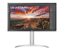 LG 27' IPS 5ms 4K UHD HDR400 FreeSync, Borderless Monitor w/ArcLine HAS - HDMI,DP, USB Type-C 96w, Speaker, VESA 100, Height Adjust, Business Monitor