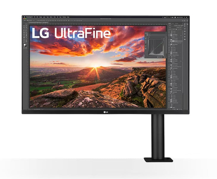 LG 32BN88U-B 32' IPS 4K 5ms UltraFine UHD LED Business Office, HDR10, DCI-P3 95%, USB-C Monitor