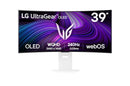 LG 39' UltraGear™ OLED 240Hz WQHD Curved Smart Gaming Monitor, 3440×1440, 0.03ms, 800R, DCI-P3 98.5%, HDR10, G-SYNC, FreeSync Premium, USB-C, 65W