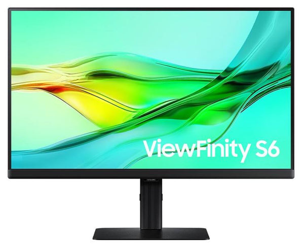 Samsung 23.8'/24' S6 ViewFinity 100Hz QHD IPS Monitor 2K 2560x1440 16:9 5ms Height Adjust Tilt Swivel Pivot 2xDP1.4 HDMI USB LAN HDR10 VESA