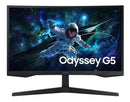 Samsung Odyssey G55C 32' QHD Curved Gaming Monitor 2K 2560x1440 165Hz16:9 1000R 1ms VA AMD FreeSync HDR10 DisplayPort HDMI Tilt VESA Headphone 3YR WT