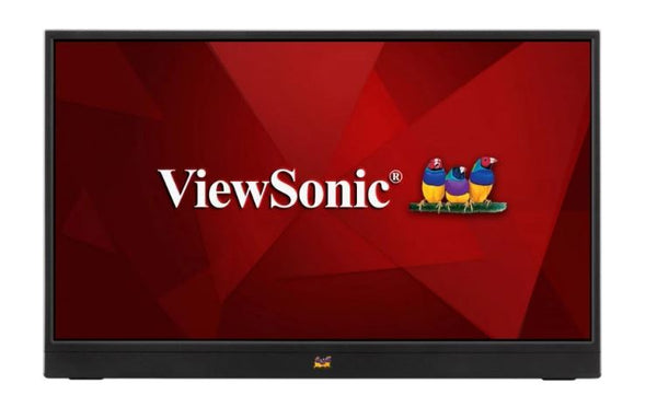 ViewSonic 16' IPS VA1655 FHD USB-C, Mini HDMI, Speakers Video Extension, vertical display, 53 degrees tilt,  Mac OS. 1KG Ultra Portable Monitor laptop