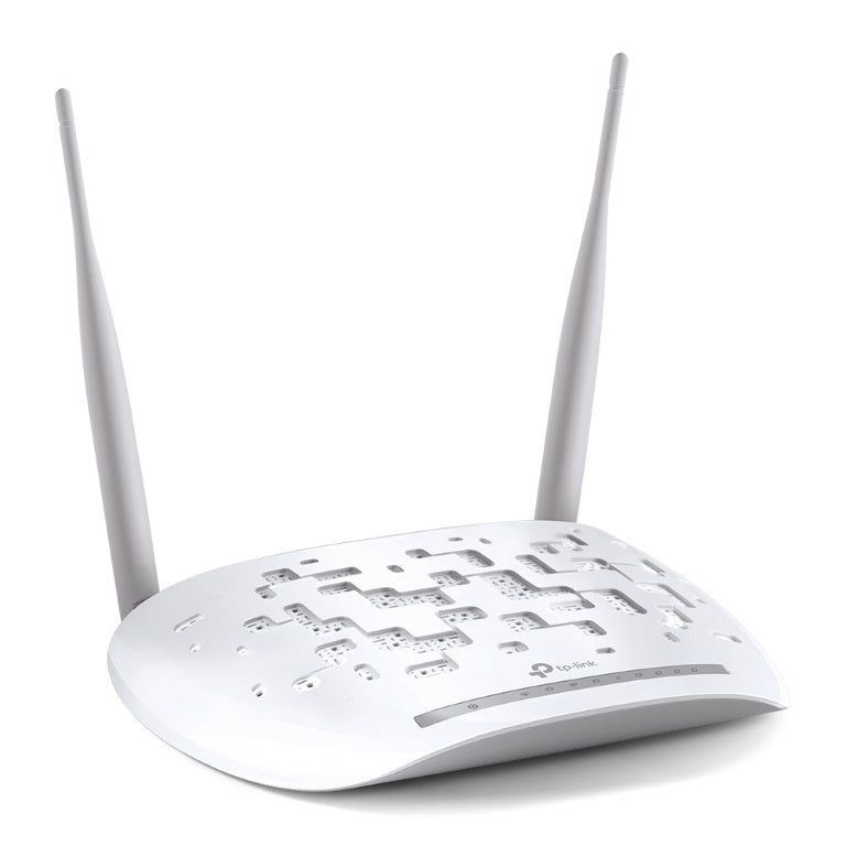 TP-Link TD-W9970 N300 Wireless VDSL ADSL Modem Router 300Mpbs @ 2.4GHz 4x100Mbps LAN 1xRJ11 2xAntenna