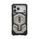 UAG Monarch Pro MagSafe Apple iPhone 17 Pro (6.3') Rugged Case -Titanium(114513113636),25ft. Drop Protection (7.6M),Shock Protection,10 Years Warranty