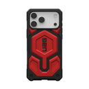 UAG Monarch Pro MagSafe Apple iPhone 17 Pro Max (6.9') Rugged Case - Crimson (114514119494), 25 ft. Drop Protection (7.6M), 10 Years Warranty