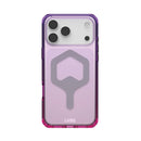 UAG Plyo MagSafe Apple iPhone 17 Pro (6.3') Rugged Case - Purple Pink Ombré (114529114995), 16ft. Drop Protection (4.9M), 10 Years Warranty
