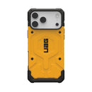 UAG Pathfinder MagSafe Apple iPhone 17 Pro (6.3') Rugged Case - Heritage Yellow (114548118282), 18ft. Drop Protection (5.5M), 10 Years Warranty