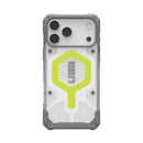 UAG Pathfinder Clear MagSafe Apple iPhone 17 Pro Max (6.9') Rugged Case - Active Neon (114552118181), 18ft Drop Protection (5.5M), 10 Years Warranty