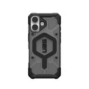 UAG Pathfinder Clear MagSafe Apple iPhone 17 (6.3') Rugged Clear Case - Ash/Black (114553113140), 18ft. Drop Protection (5.4M), 10 Years Warranty