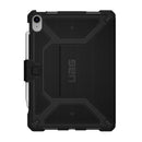 UAG Metropolis Apple iPad (11.0') 11th Gen (A16) / iPad 10th Gen (10.9') Folio Rugged Case (Black) - DROP+ Military Standard, 1 Year Warranty