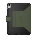 UAG Scout Apple iPad (11') 11th Gen (A16) / iPad 10th Gen (10.9') Folio Rugged Case (Black/Olive) - DROP+ Military Standard, 10 Years Warranty