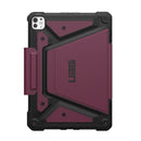 UAG Metropolis SE Apple iPad Pro (11') (M5/M4) (6th/5th Gen) Folio Rugged Case - Bordeaux (124475119049), DROP+ Military Standard, 10 Years Warranty