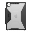 UAG Plyo Apple iPad Pro (11') (M5/M4) (6th/5th Gen) Folio Rugged Case - Black/Ice (124477114043), DROP+ Military Standard, 10 Years Warranty
