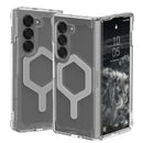 UAG Plyo Pro Samsung Galaxy Z Fold6 5G (7.6') Rugged Case - Ice/Silver (214453114333), DROP+ Military Standard, Air-soft Corners,10 Years Warranty