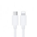 USP Lightning to USB-C Fast Charge Cable (1M) White - Support 2.4A,480Mbps Transfer, Universal iOS Compatibility, 5 Years Warranty