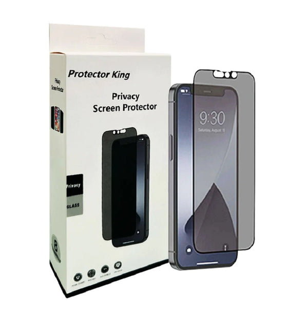 USP Apple iPhone 15 Pro Max (6.7') Protector King Privacy Screen Protector - 9H Surface Hardness,Scratch Resistant,Dust Free, Original Touch feel