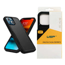 USP Apple iPhone 17 Pro Max (6.9') Armor Light Case Black - Two Tough Layers, No Slip Grippy Edges, DropProof, Slim, Seek, 3 Years Warranty