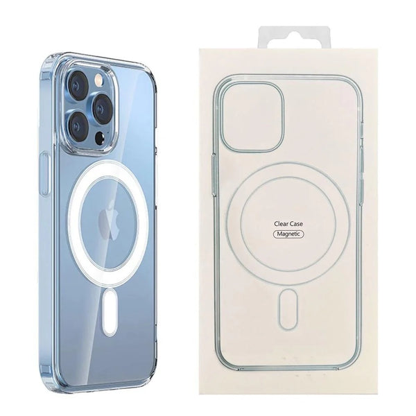 USP Apple iPhone 17 Pro (6.3') Clear Case with MagSafe - Crystal Clear, Slim, Non-Slip, Scratch Resistant, Magnetic, Durable & Lightweight, ShockProof