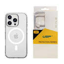 USP Apple iPhone Air (6.5') Clear Rock Shockproof Case with MagSafe - Ultra-Thin, Lightweight, Non-Slip, Strong, 10 Years Warranty