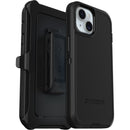 OtterBox Defender Apple iPhone 16e / iPhone 15 / iPhone 14 / iPhone 13 (6.1') Case Black - (77-92556), Included Holster, 7 Years Warranty