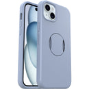 OtterBox OtterGrip Symmetry MagSafe Apple iPhone 15 Plus / iPhone 14 Plus (6.7') Case You Do Blue (Blue)-(77-93160),DROP+ 3X Military,7 Years Warranty