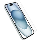 OtterBox Glass Apple iPhone 15 (6.1') Screen Protector Clear - (77-93936), Drop Protection, Anti-Scratch, Flawless Touch, 2 Years Warranty
