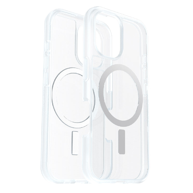 OtterBox React MagSafe Apple iPhone 16 Pro (6.3') Case Clear - (77-96253),DROP+ Military Standard,Hard Case with Soft Grip Edges, 7 Years Warranty