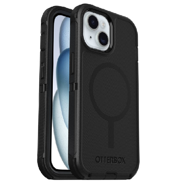 OtterBox Defender MagSafe Apple iPhone 16e /iPhone 15 /iPhone 14 /iPhone 13 (6.1') Case  Black - No Retail Packaging, 7 Years Warranty