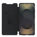 OtterBox React Folio Samsung Galaxy S25 Ultra 5G (6.9') Case Black Crystal (Clear/Black) - (77-97833), DROP+ Military Standard, 7 Years Warranty