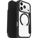 OtterBox React Folio MagSafe Apple iPhone 17 Pro Max (6.9') Case Black Crystal (Clear/Black) - (77-98589), DROP+ Military Standard, 7 Years Warranty