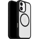 OtterBox React MagSafe Apple iPhone 17 (6.3') Case Black Crystal (Clear/Black) - (77-98591), DROP+ Military Standard, Raised Edges, 7 Years Warranty