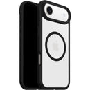 OtterBox React MagSafe Apple iPhone Air (6.5') Case Black Crystal (Clear/Black) - (77-98611), DROP+ Military Standard,Raised Edges,7 Years Warranty