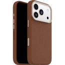 OtterBox Symmetry Cactus Leather MagSafe Apple iPhone 17 Pro (6.3') Desert Saddle (Brown) - (77-99049), DROP+ 3X Military Standard, 7 Years Warranty