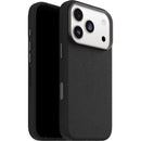 OtterBox Symmetry Cactus Leather MagSafe Apple iPhone 17 Pro Max (6.9') Noir Ash (Black) - (77-99061), DROP+ 3X Military Standard, 7 Years Warranty