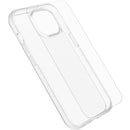 OtterBox React Case with Screen Protector Apple iPhone 15 (6.1') Clear-(78-81238),DROP+ Military Standard Case ,2X Anti-Scratch,7 Years Warranty