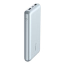 Belkin BoostCharge CCC-Certified 20k mAh Power Bank (Triple-Port) + USB-C to USB-A Cable - Pearl Blue (BPB012btPB), 2xUSB-A (12W), 2 Years Warranty