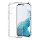 USP Samsung Galaxy S25 FE (6.7') Clear Jelly Case (With Soft Round Airbags) - Ultra Thin, Durable and Flexible Design, DustProof, 3 Years Warranty